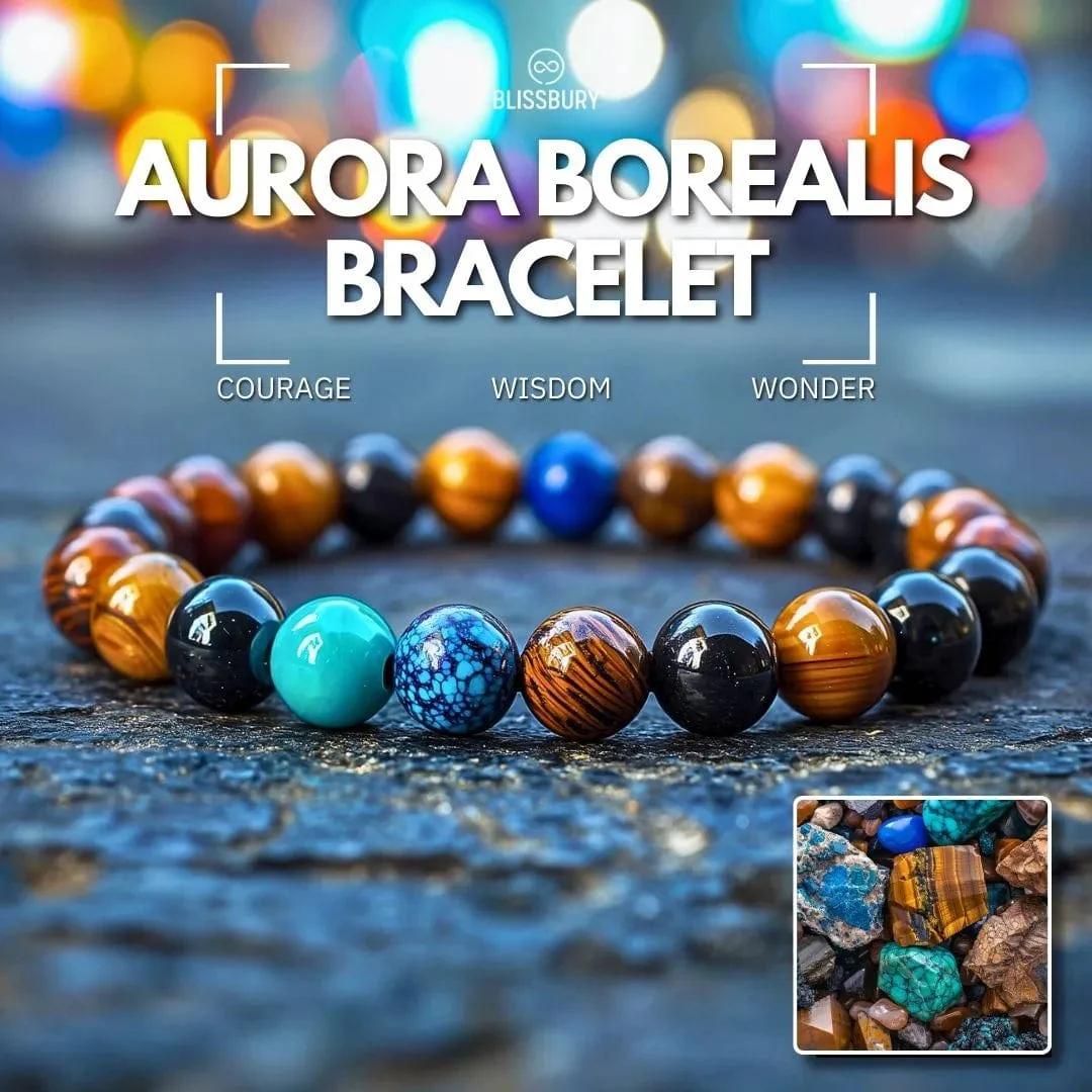 Aurora Borealis Bracelet - Courage, Wisdom, Wonder