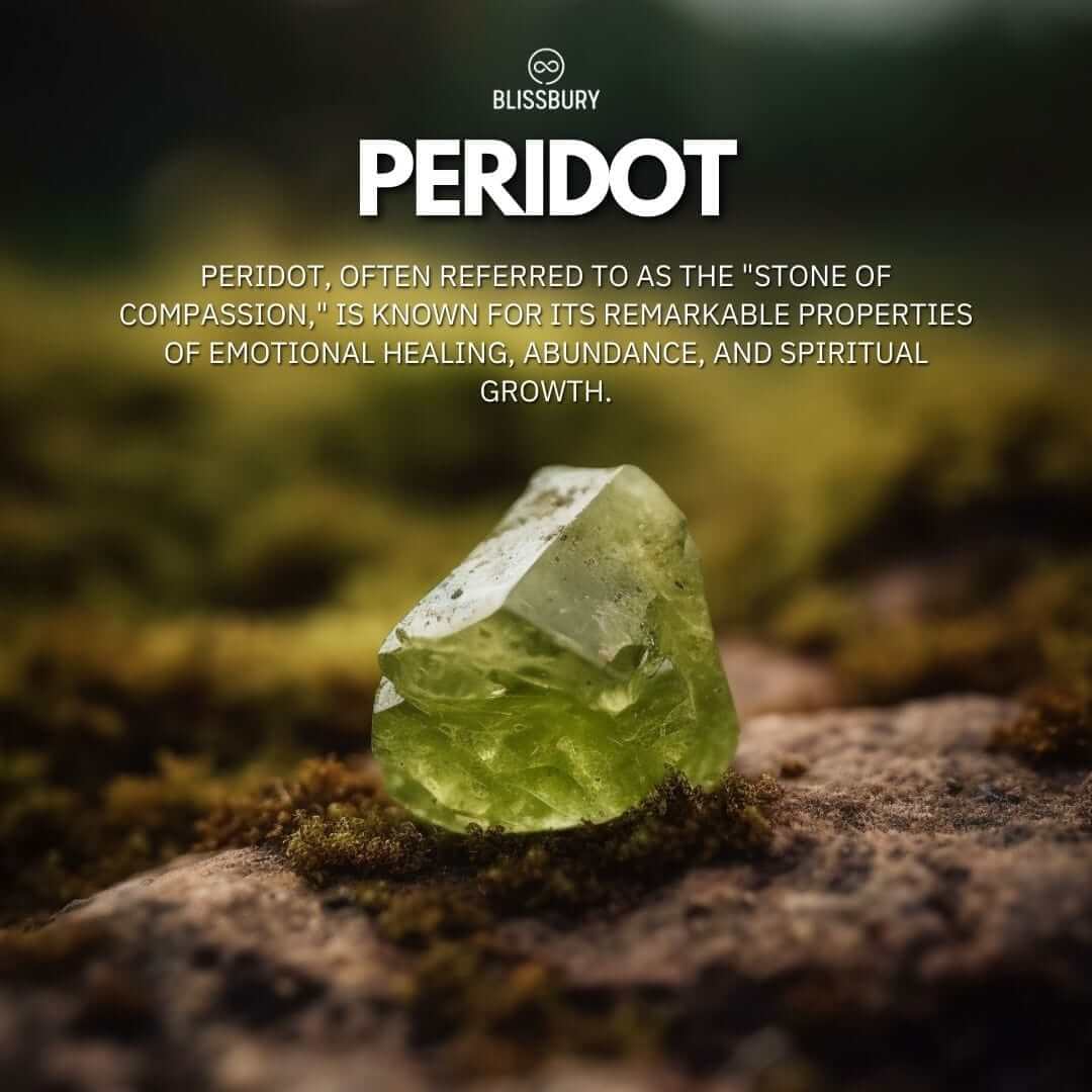 Raw Peridot Wire Wrapped Ring - Compassion, Abundance, Growth - Image 2