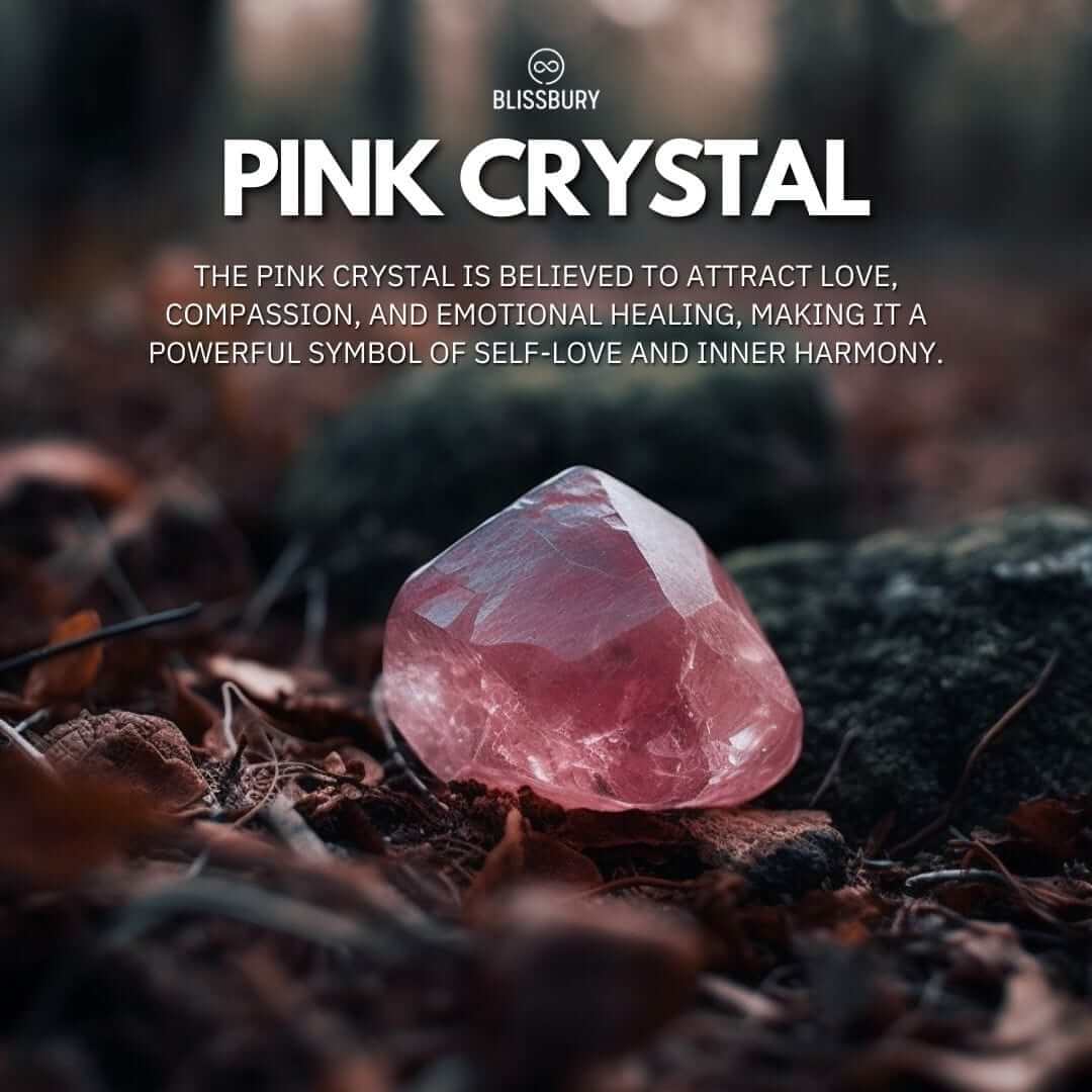 Raw Pink Crystal Wire Wrapped Ring - Love, Compassion, Connection - Image 2
